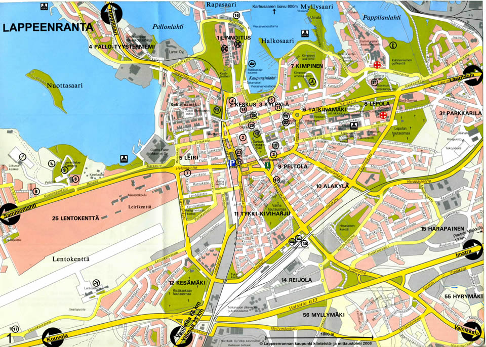 Lappeenranta carte